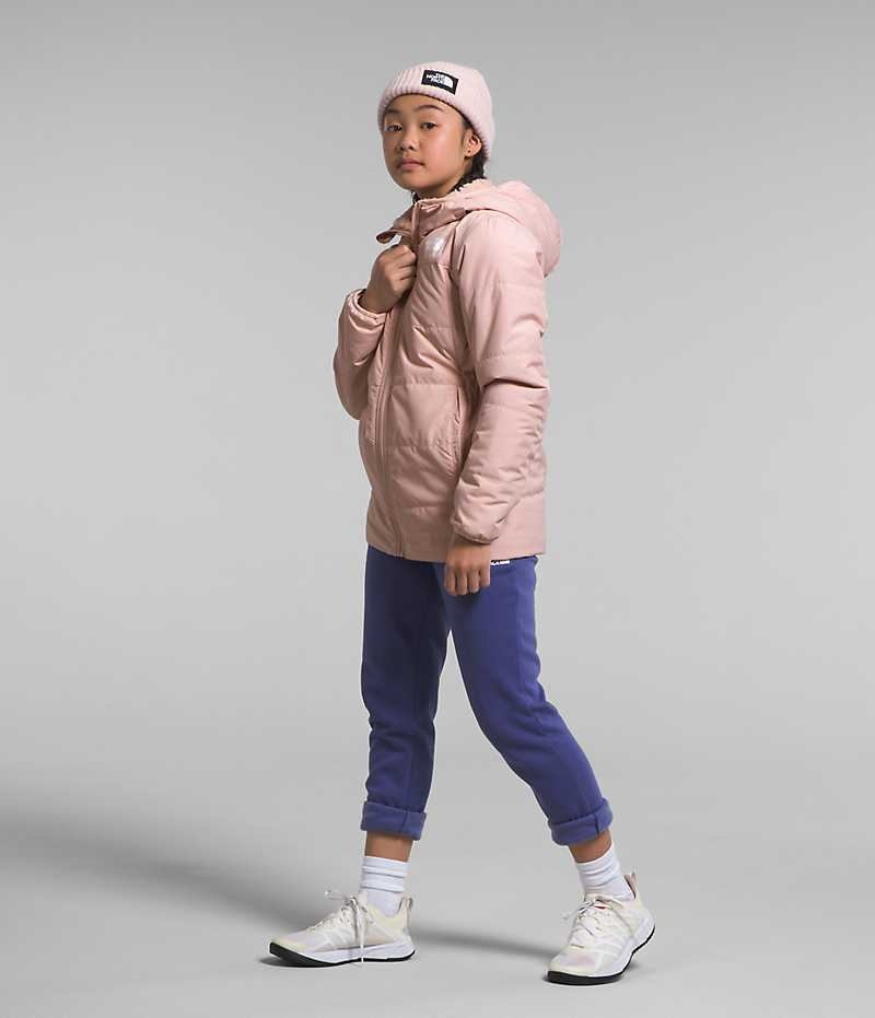 Parka The North Face Reversible Mossbud Fille Rose | FRANCE UGPBW