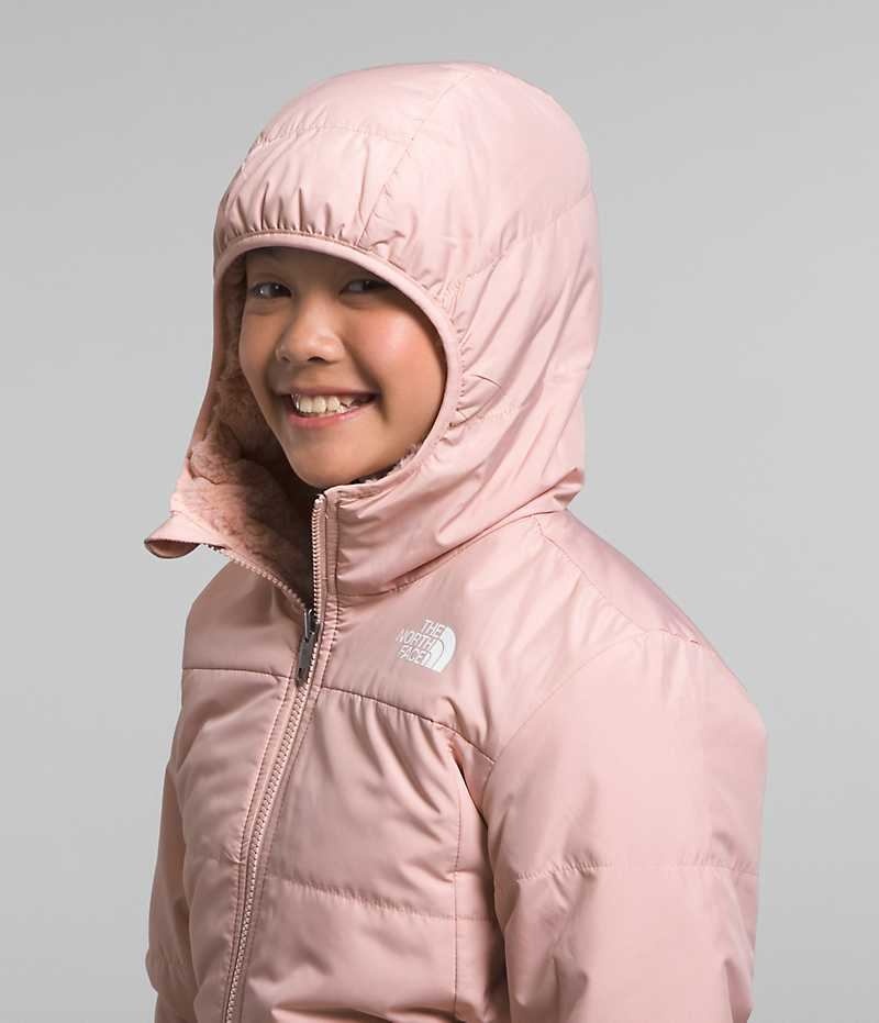 Parka The North Face Reversible Mossbud Fille Rose | FRANCE UGPBW