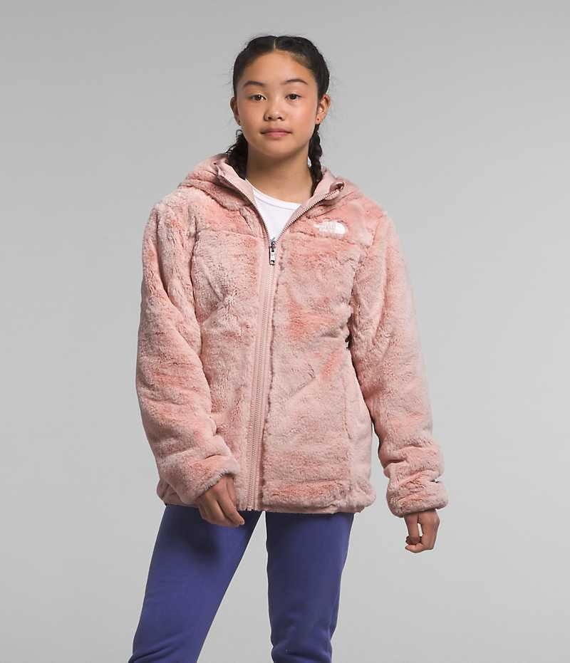 Parka The North Face Reversible Mossbud Fille Rose | FRANCE UGPBW