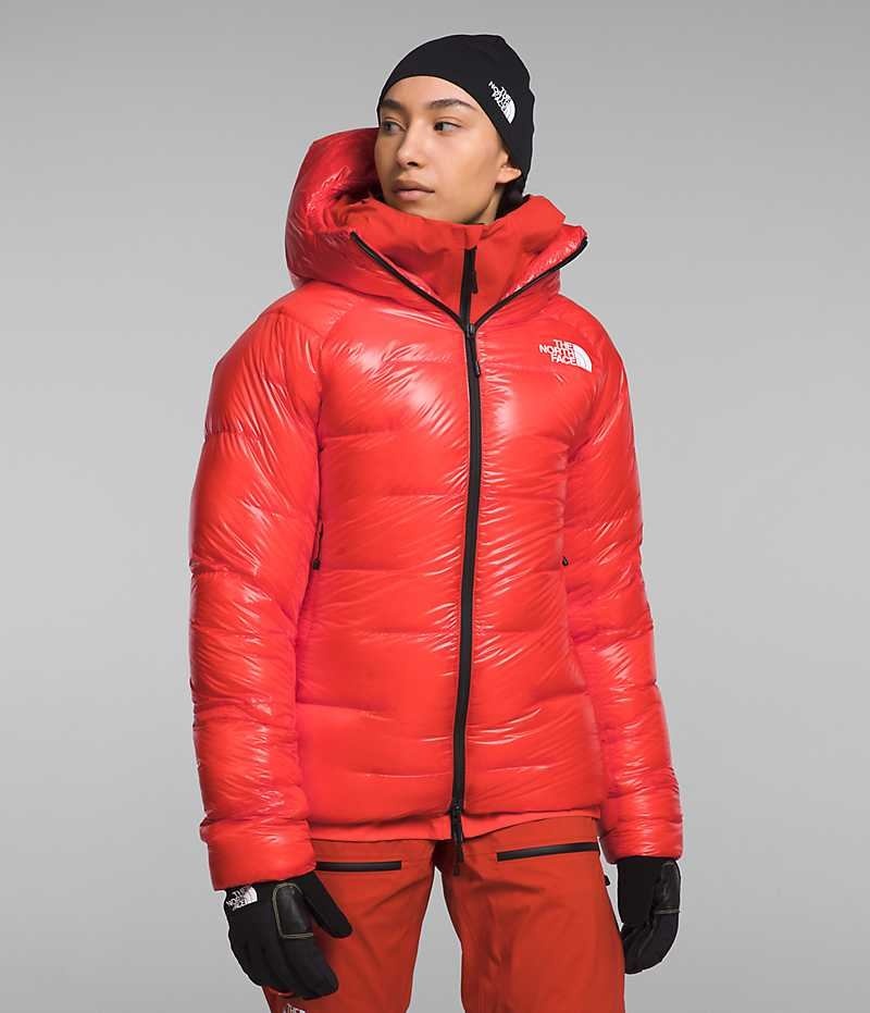 Parka The North Face Summit Series Pumori Down Femme Rouge | FRANCE PJQUN