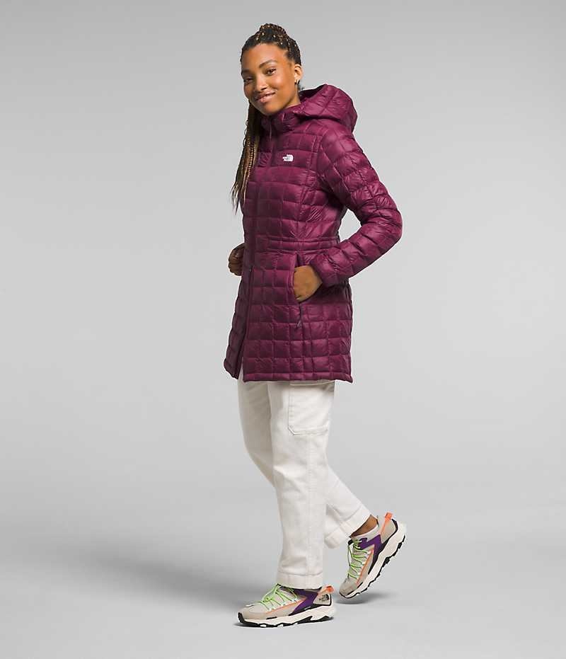 Parka The North Face ThermoBall™ Eco Femme Rouge | FRANCE QOBXZ