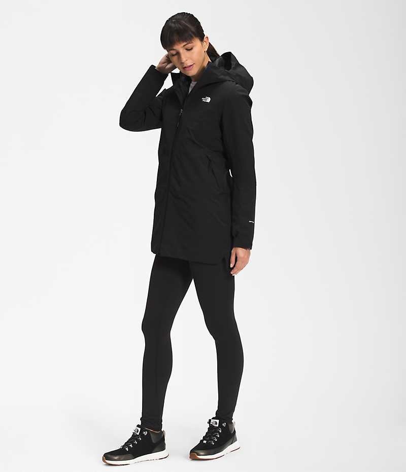 Parka The North Face ThermoBall™ Eco Triclimate® Femme Noir | PARIS ROEXI