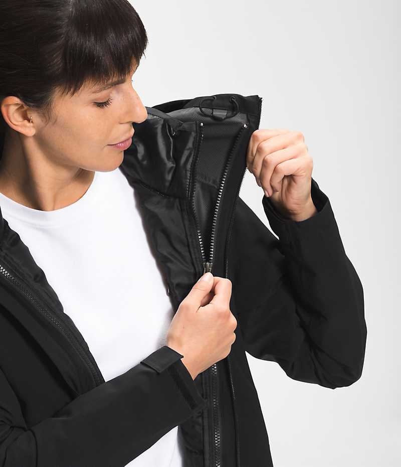 Parka The North Face ThermoBall™ Eco Triclimate® Femme Noir | PARIS ROEXI