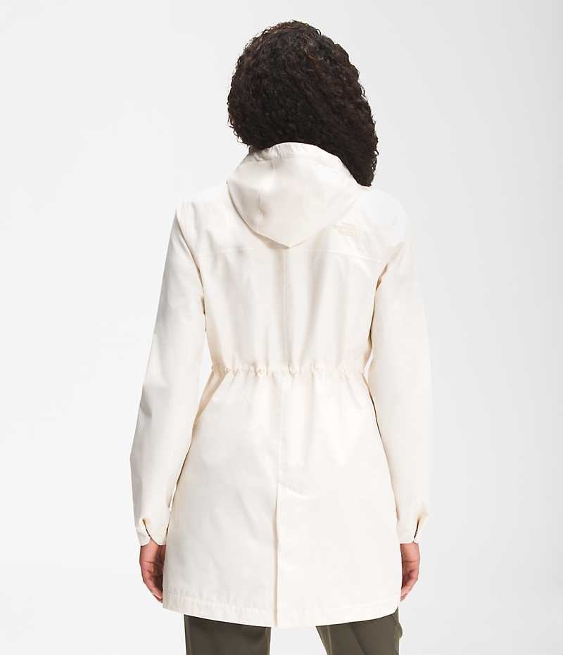 Parka The North Face Woodmont Femme Blanche | FR YJTOP