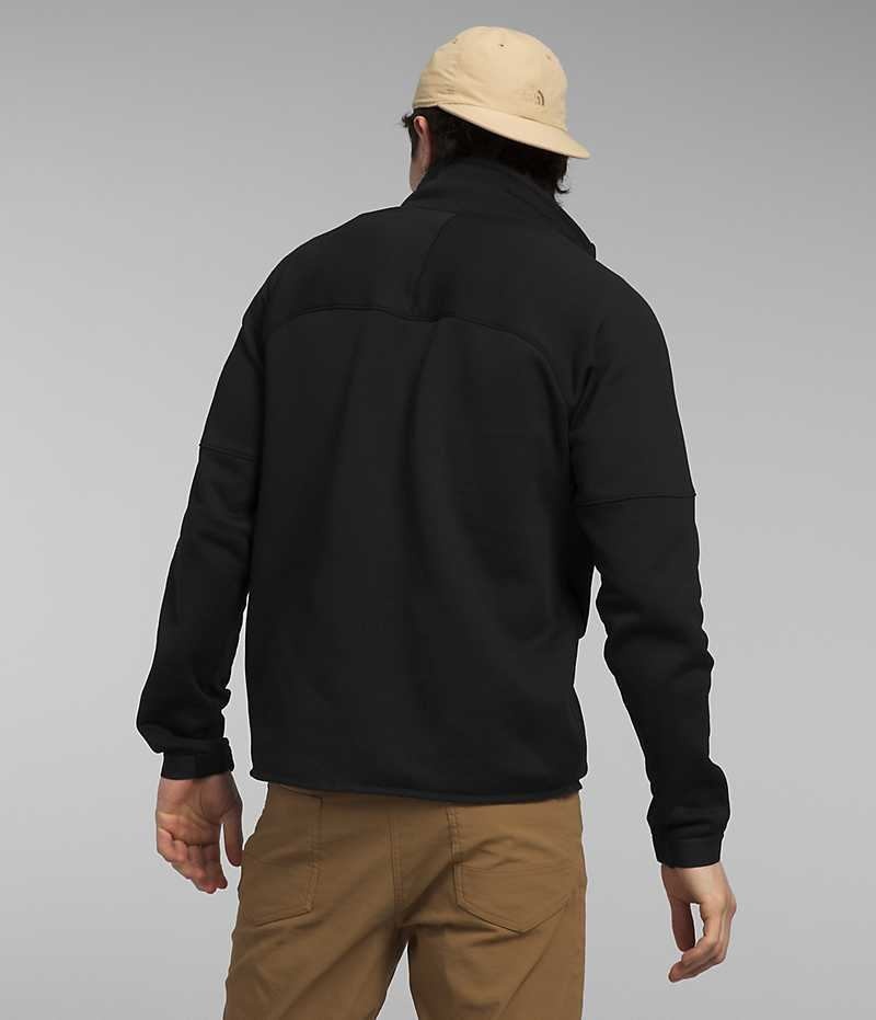 Pulls De Golf The North Face Canyonlands High Altitude ½-Zip Homme Noir | PARIS OGSHR