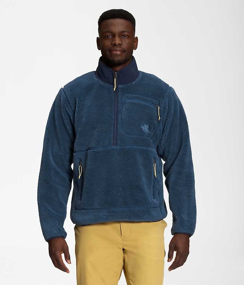 Pulls De Golf The North Face Extreme Pile Homme Bleu | FR HCSBZ