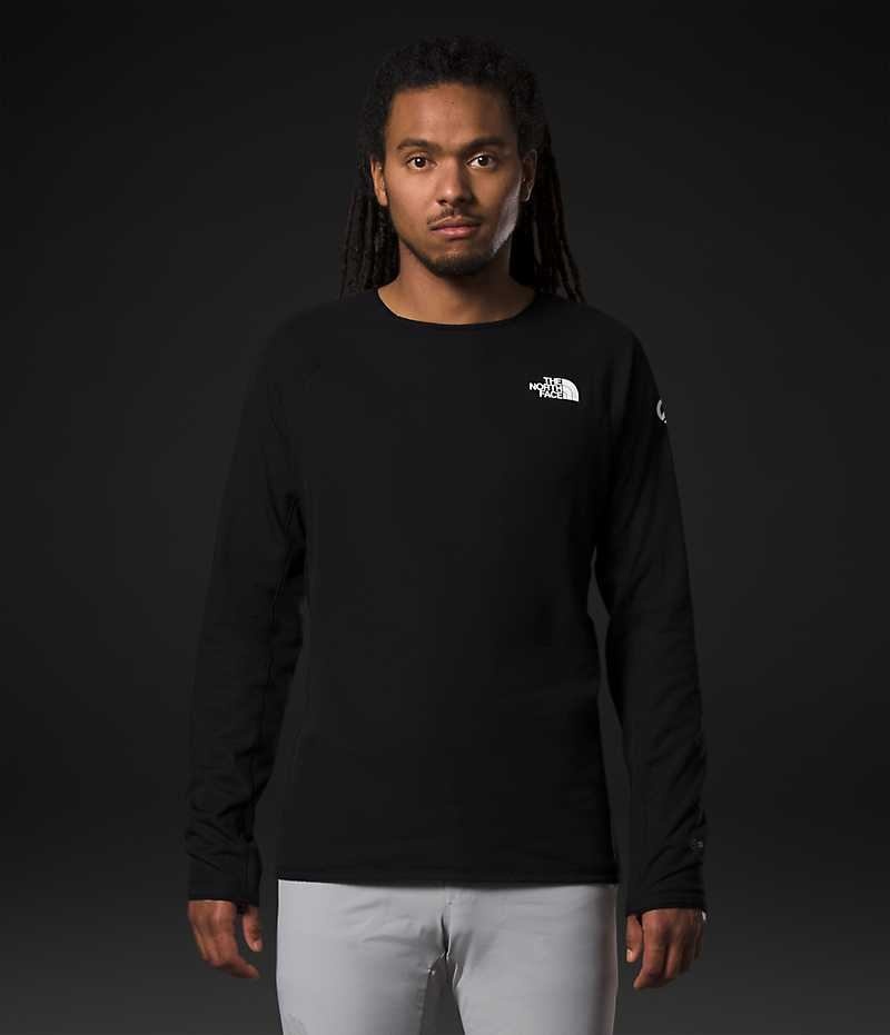 Pulls De Golf The North Face Summit Series FUTUREFLEECE™ Crew Homme Noir | FRANCE PZWGA