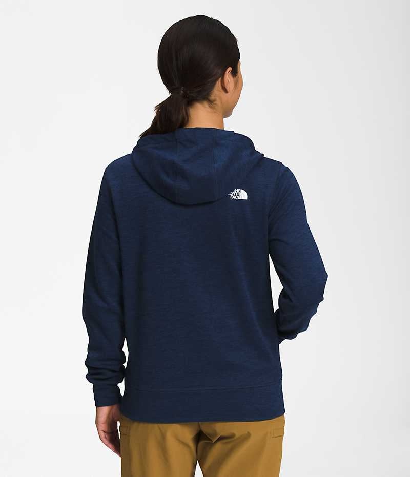 Sweat a Capuche The North Face Canyonlands Pullover Femme Bleu Marine | FRANCE ZGNLT