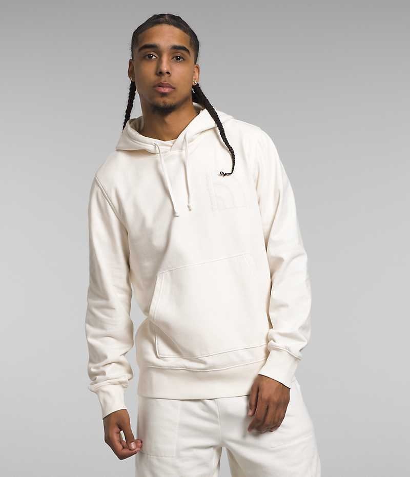 Sweat a Capuche The North Face Garment Dye Homme Blanche | FR HOQWR