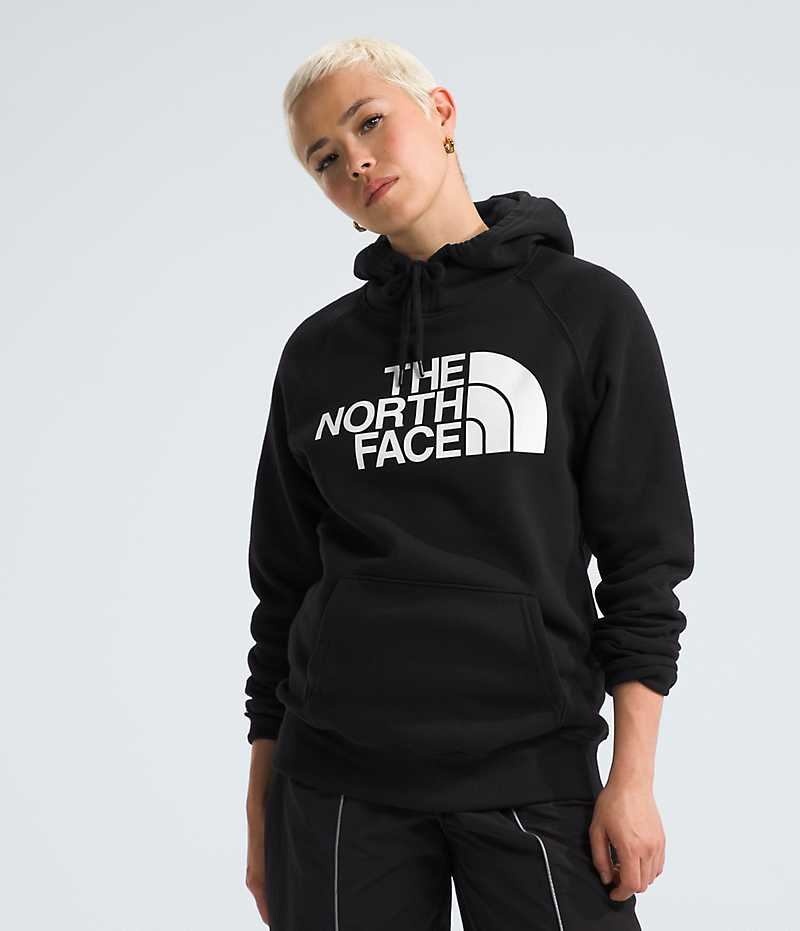 Sweat a Capuche The North Face Half Dome Pullover Femme Noir | FR DERKV