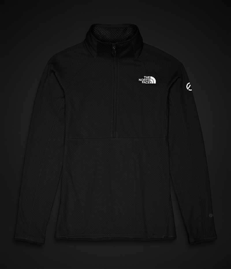 Sweatshirt The North Face Summit Series FUTUREFLEECE™ LT ½-Zip Femme Noir | FRANCE JNPOZ