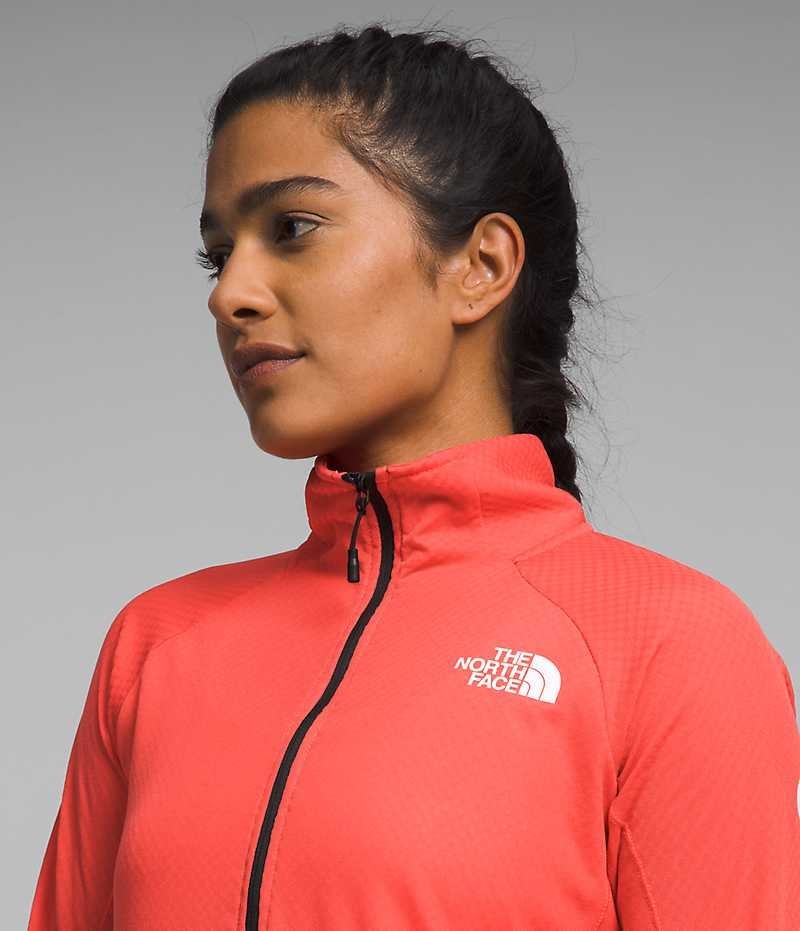 Sweatshirt The North Face Summit Series FUTUREFLEECE™ LT ½-Zip Femme Orange | PARIS SQLIZ