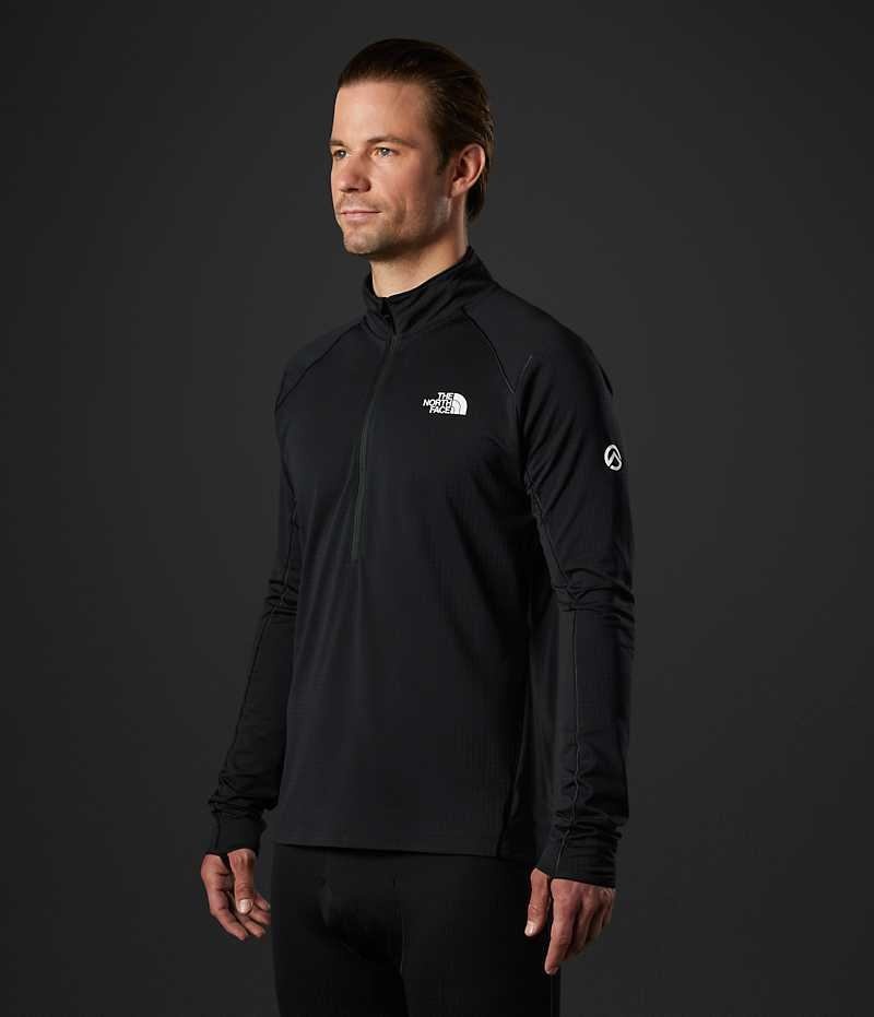 Sweatshirt The North Face Summit Series Crevasse ½-Zip Homme Noir | FR HTDFW