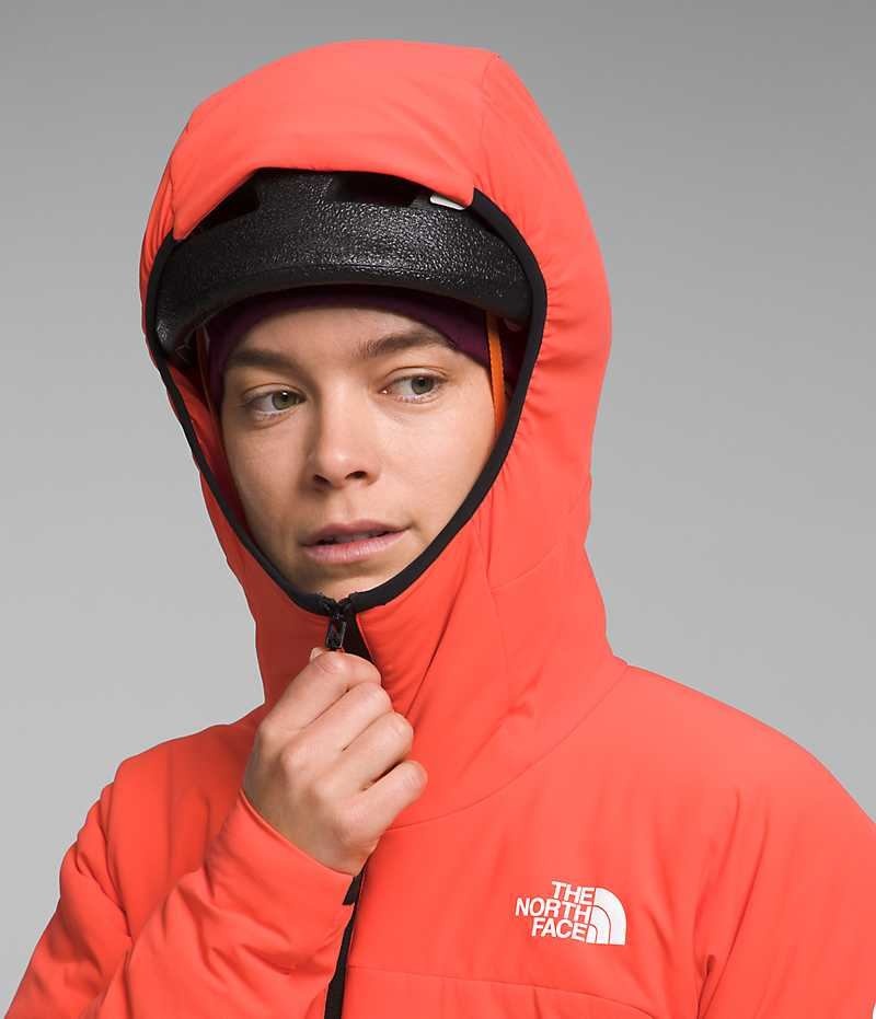 Veste Hybride The North Face Summit Series Casaval Hoodie Femme Orange | FRANCE BZOTG