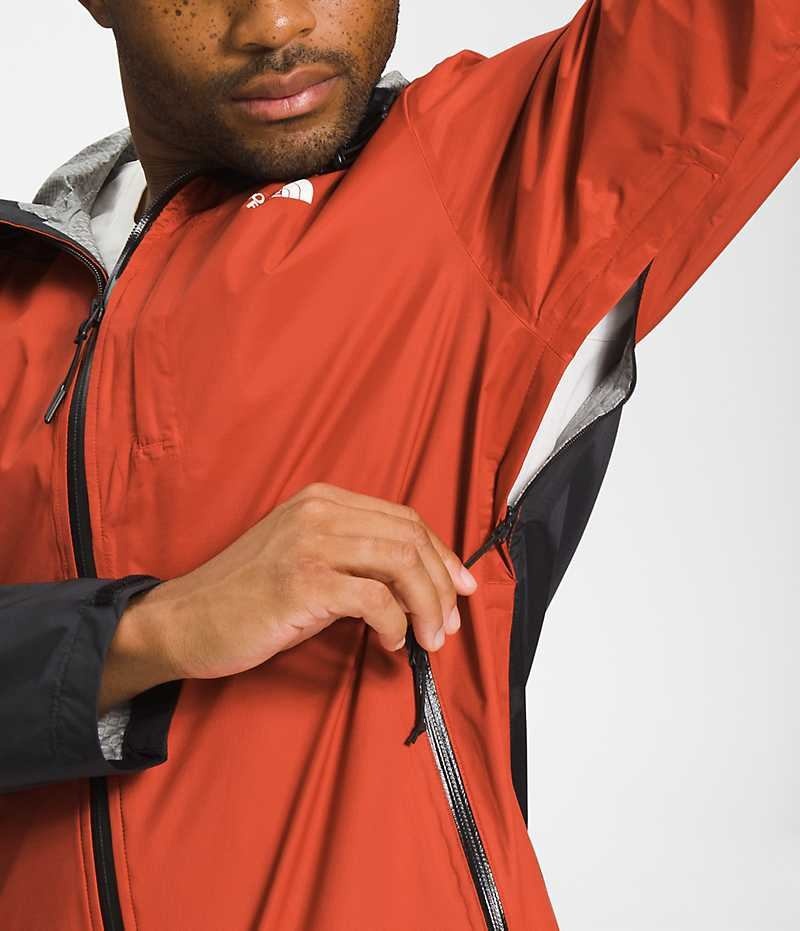 Veste Imperméable The North Face Alta Vista Homme Corail Noir | FRANCE YORCJ