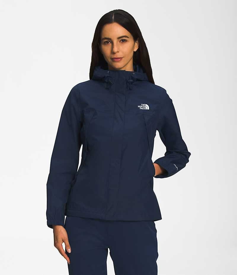 Veste Imperméable The North Face Antora Femme Bleu Marine | FRANCE GMSTO