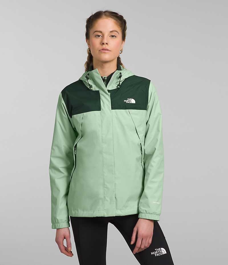 Veste Imperméable The North Face Antora Triclimate® Femme Menthe | FRANCE WQEDM