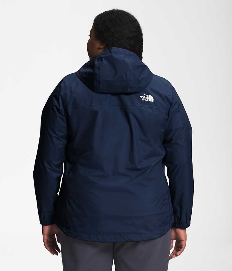 Veste Imperméable The North Face Plus Antora Femme Bleu Marine | FRANCE IJPAR