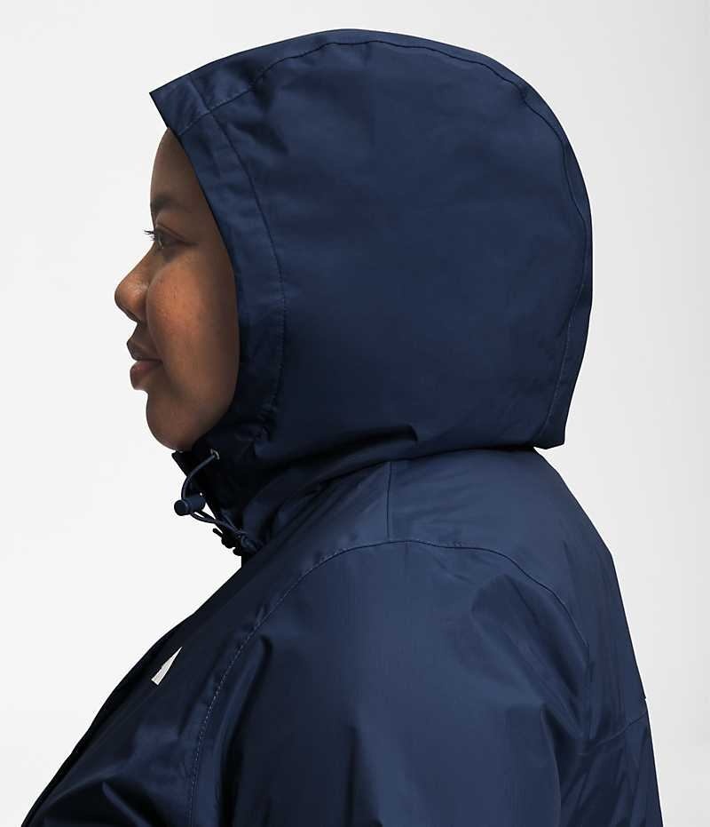 Veste Imperméable The North Face Plus Antora Femme Bleu Marine | FRANCE IJPAR