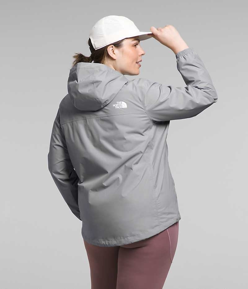 Veste Imperméable The North Face Plus Antora Femme Grise | FR STBVK