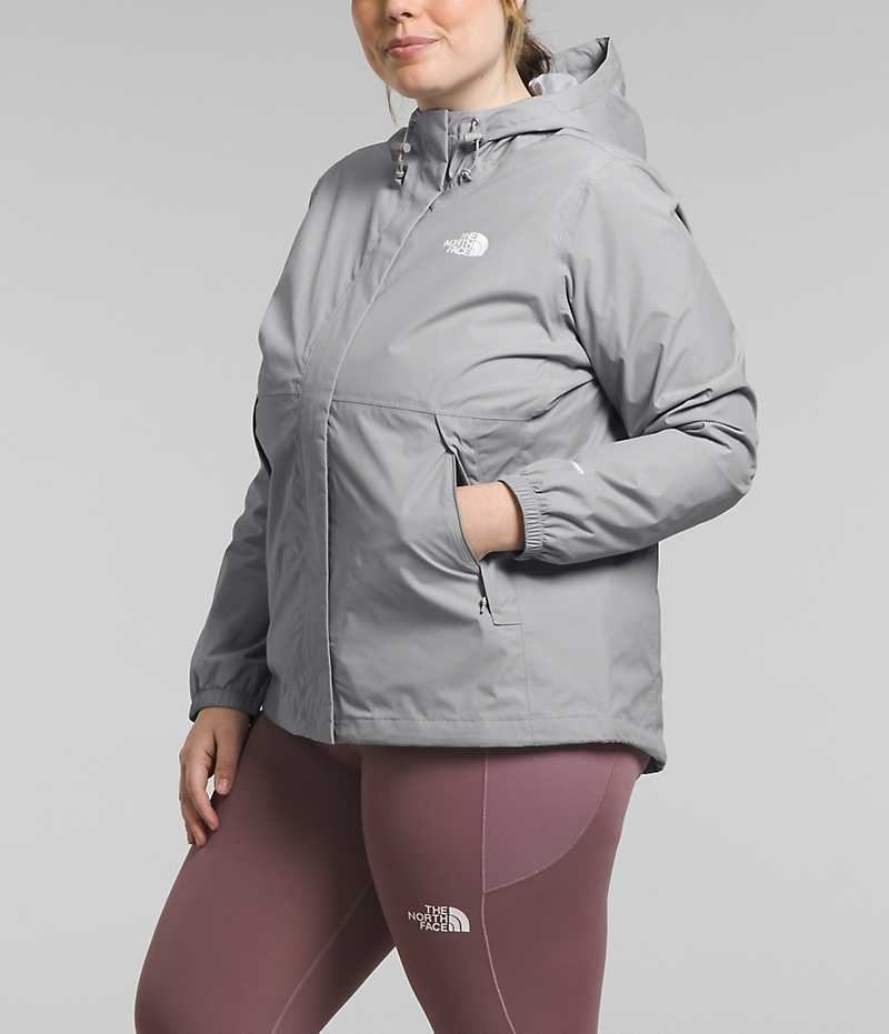 Veste Imperméable The North Face Plus Antora Femme Grise | FR STBVK