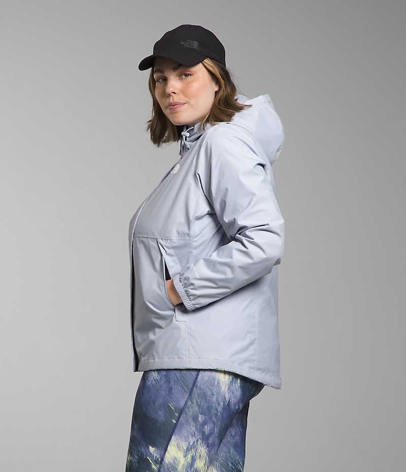 Veste Imperméable The North Face Plus Antora Femme Bleu Clair | FRANCE YXCZJ