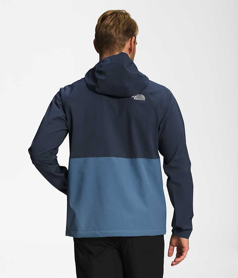 Veste Imperméable The North Face Valle Vista Stretch Homme Bleu | PARIS NFKMJ