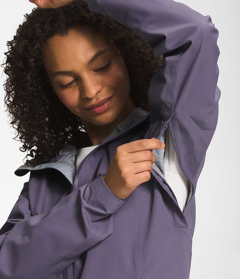 Veste Imperméable The North Face Valle Vista Stretch Femme Violette | PARIS IMCBU