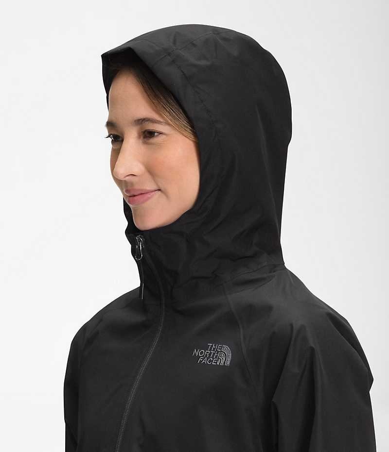 Veste Imperméable The North Face Voyage Corta Femme Noir | FR QZRGP