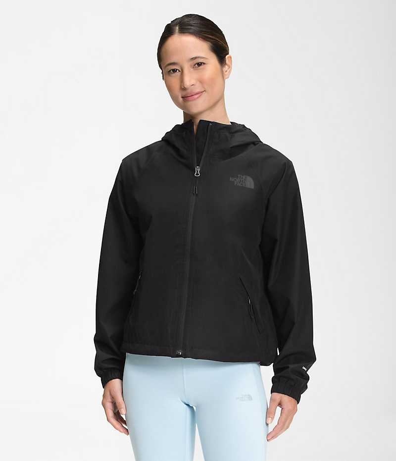 Veste Imperméable The North Face Voyage Corta Femme Noir | FR QZRGP