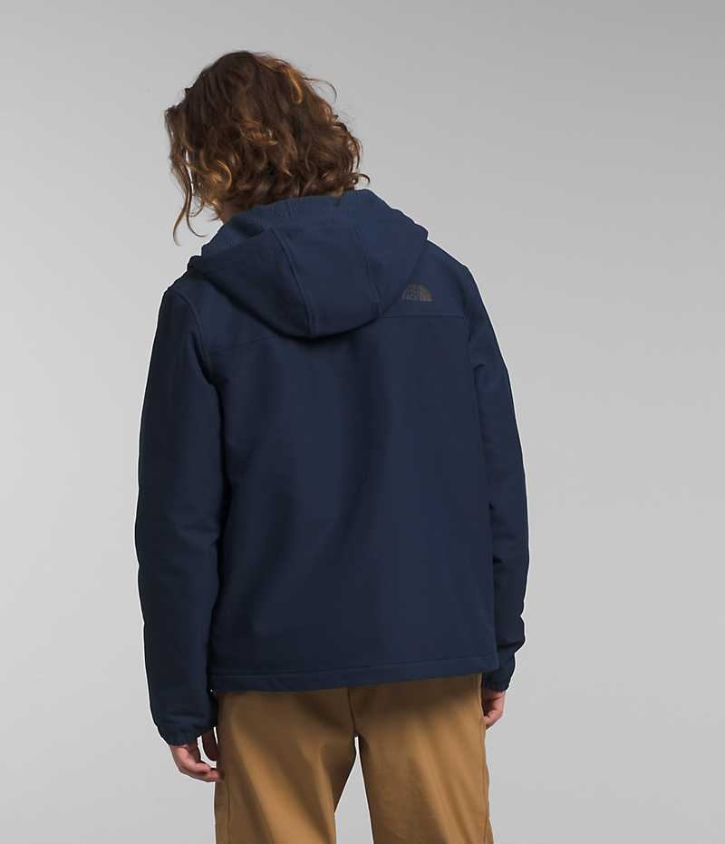 Veste Softshell The North Face Camden Thermal Hoodie Homme Bleu Marine | PARIS QMDFJ