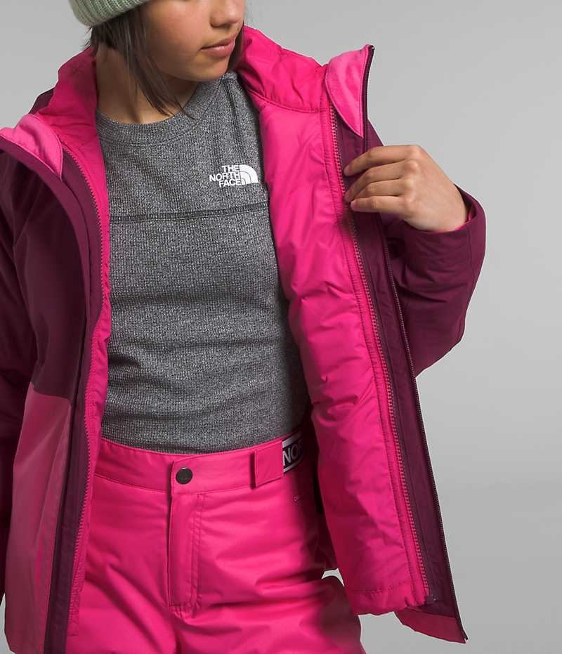 Veste Softshell The North Face Freedom Triclimate® Fille Rose | FRANCE RDLSZ