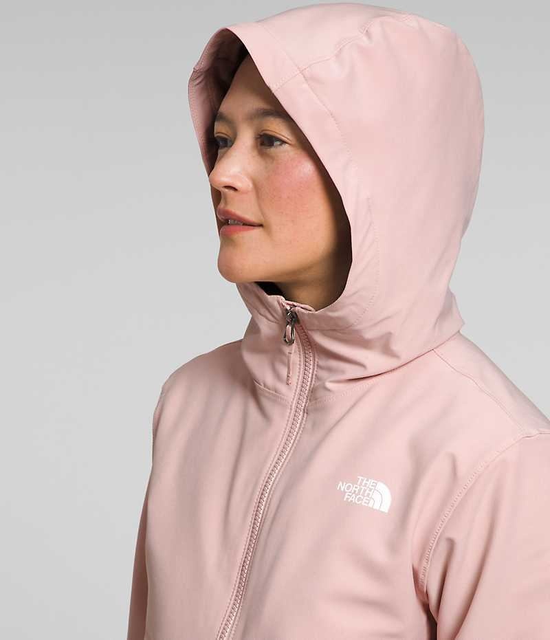 Veste Softshell The North Face Shelbe Raschel Hoodie Femme Rose | PARIS RPLIC