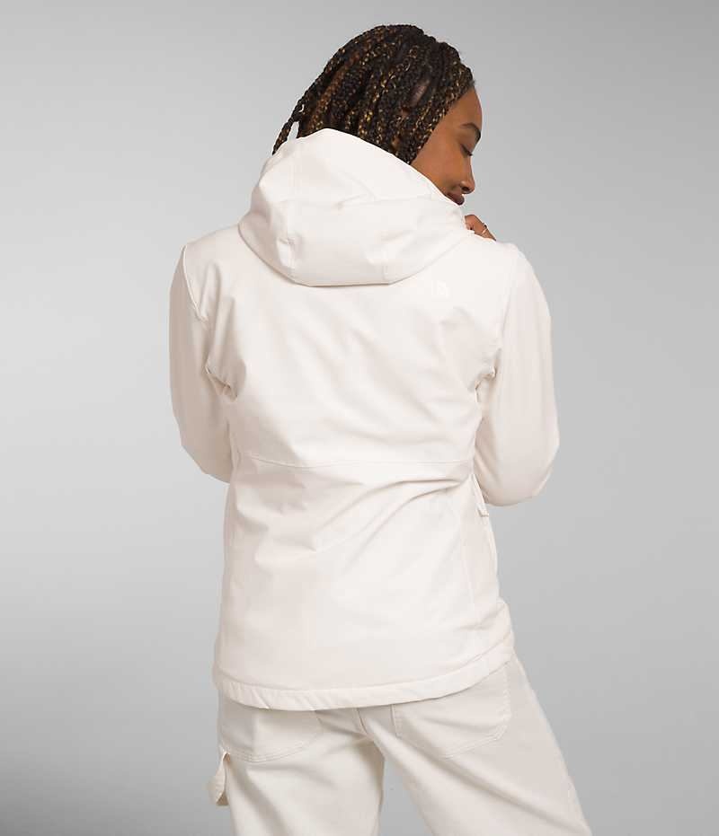 Veste Softshell The North Face Shelbe Raschel Hoodie Femme Blanche | FRANCE BEARM