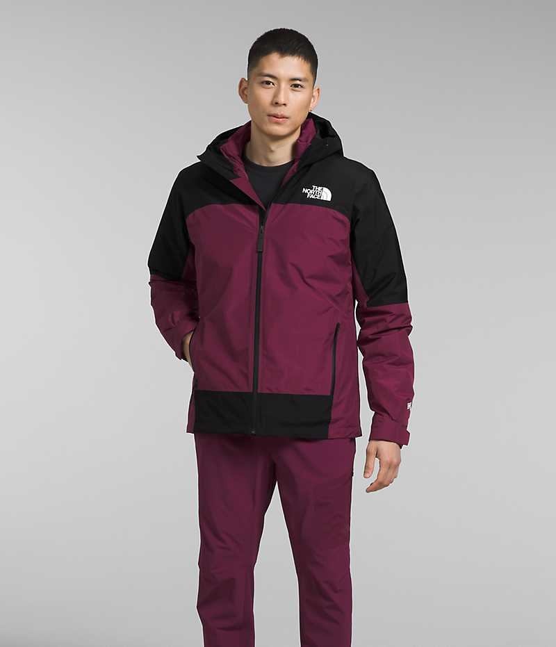 Veste À Capuche The North Face Mountain Light Triclimate® GTX Homme Fushia | FRANCE AXLJC