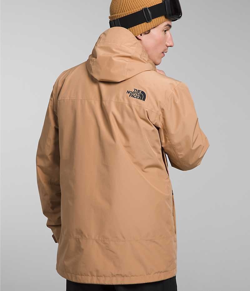 Veste À Capuche The North Face ThermoBall™ Eco Snow Triclimate® Homme Kaki | FRANCE VQANL