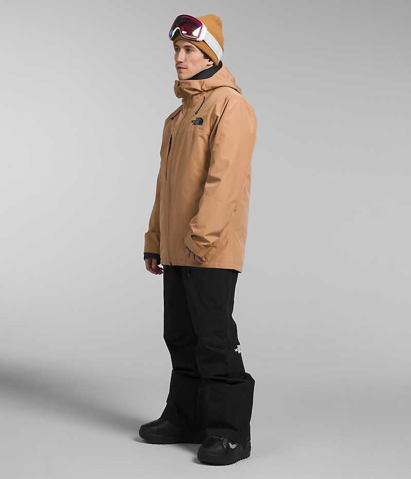 Veste À Capuche The North Face ThermoBall™ Eco Snow Triclimate® Homme Kaki | FRANCE VQANL