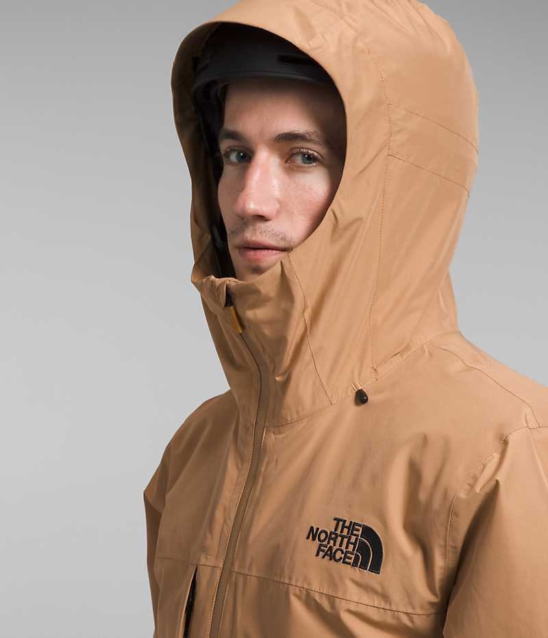 Veste À Capuche The North Face ThermoBall™ Eco Snow Triclimate® Homme Kaki | FRANCE VQANL