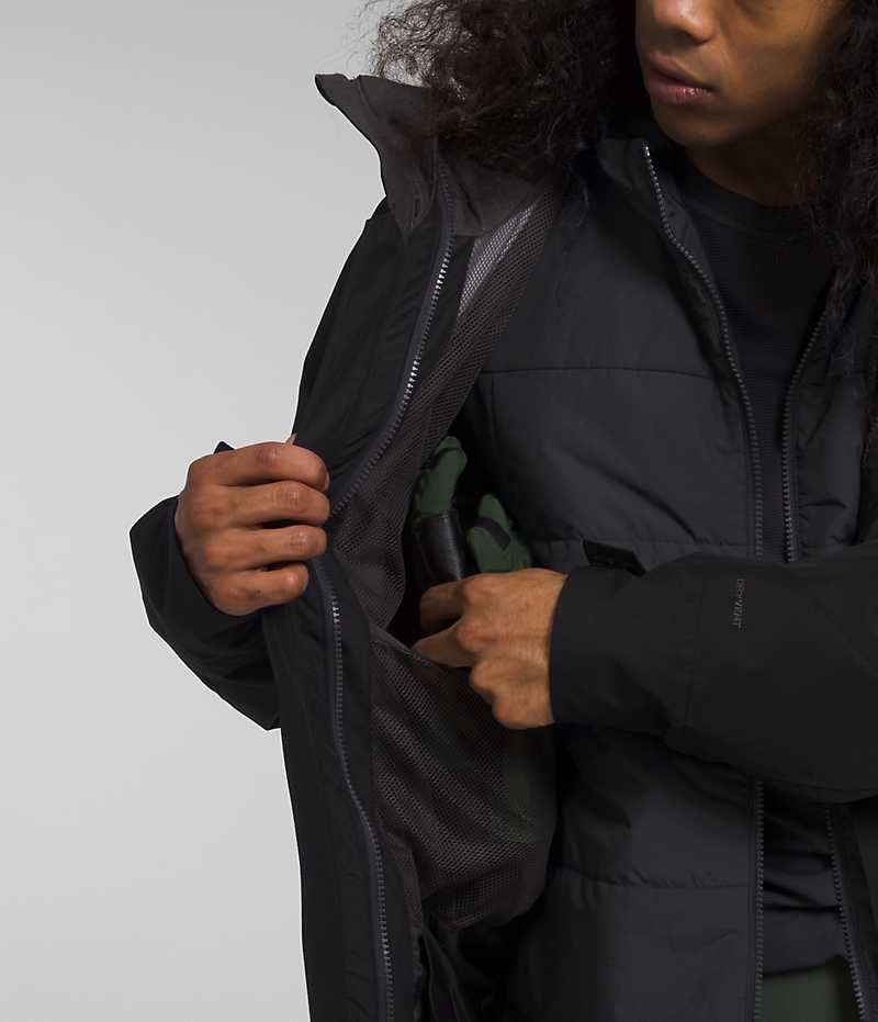 Vestes Isolées The North Face Clement Triclimate® Homme Noir | FR YOKMV