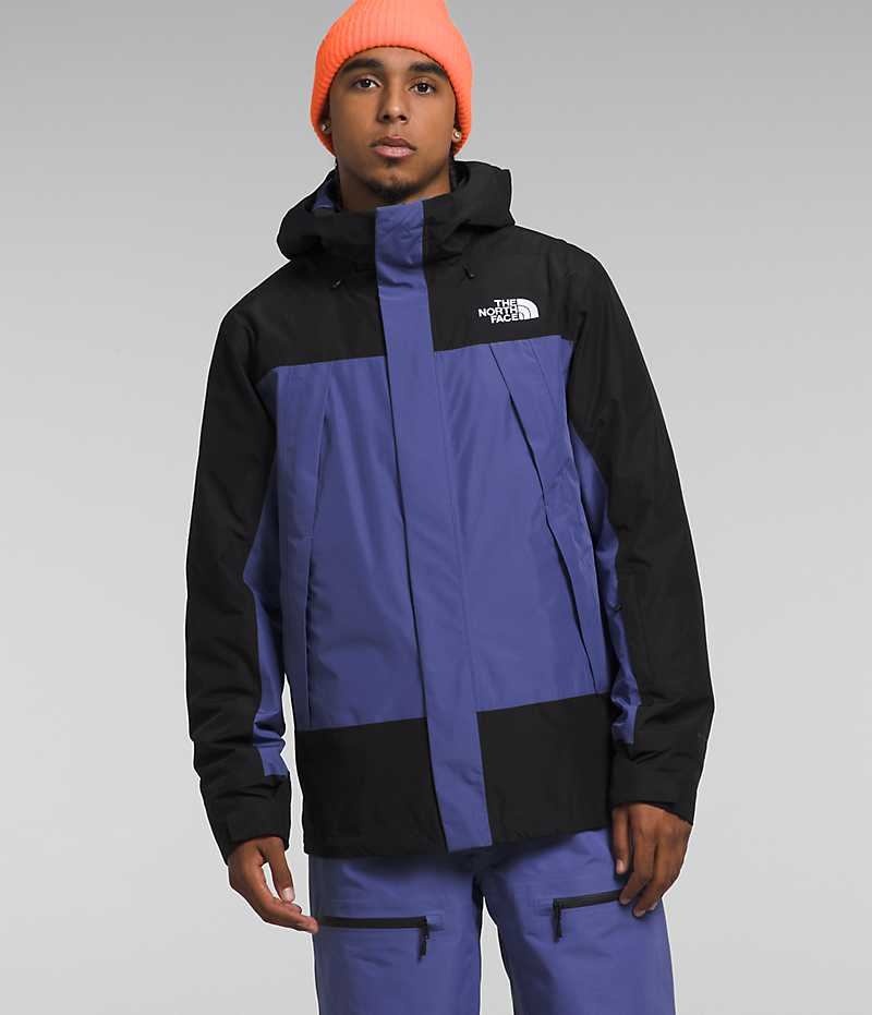 Vestes Isolées The North Face Clement Triclimate® Homme Bleu Noir | FRANCE CMBUO