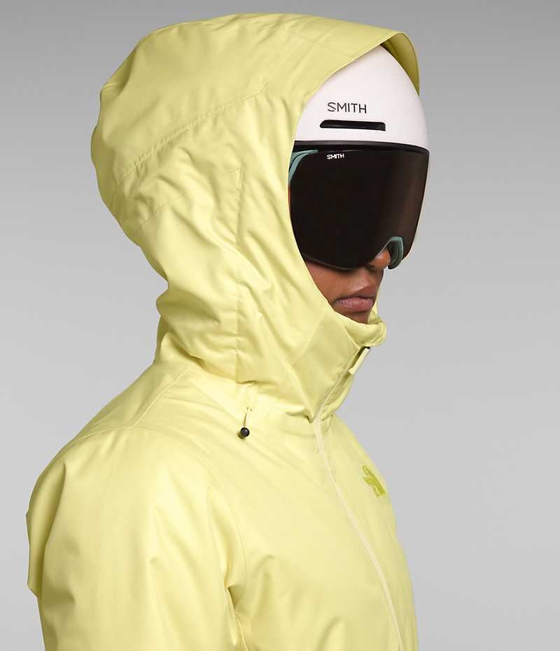 Vestes Isolées The North Face Clementine Triclimate® Femme Jaune | PARIS WKDCB