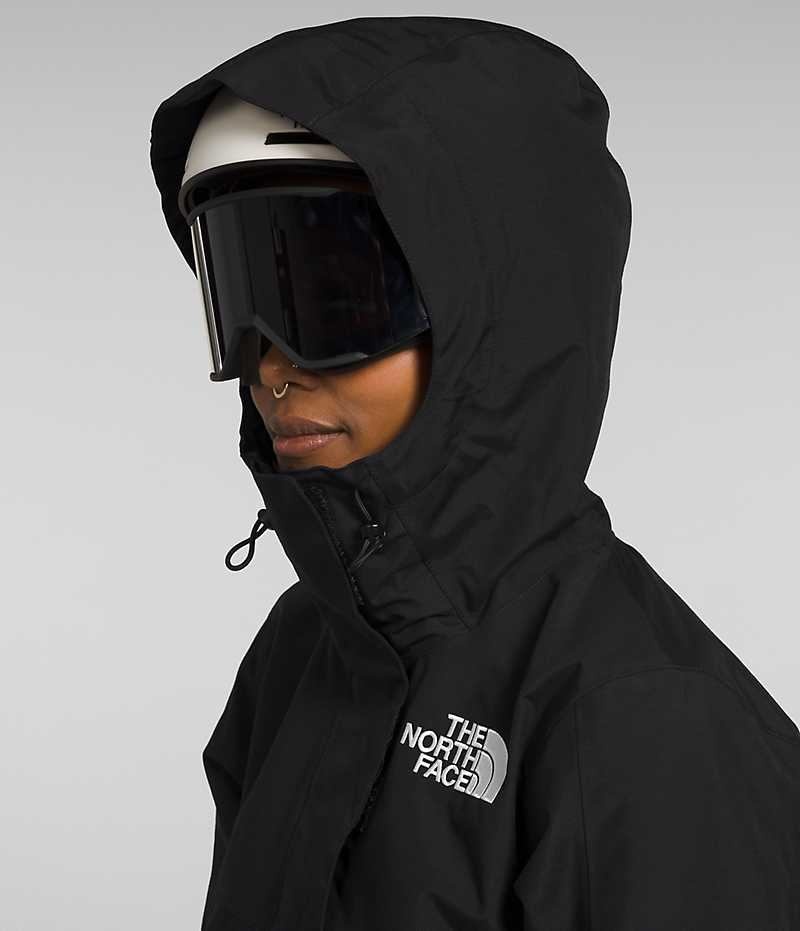 Vestes Isolées The North Face Driftview Anorak Femme Noir | PARIS HTZJO