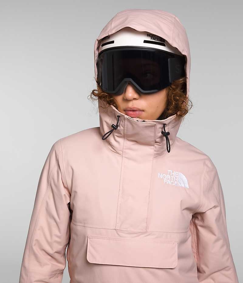 Vestes Isolées The North Face Driftview Anorak Femme Rose | FRANCE OEZSU