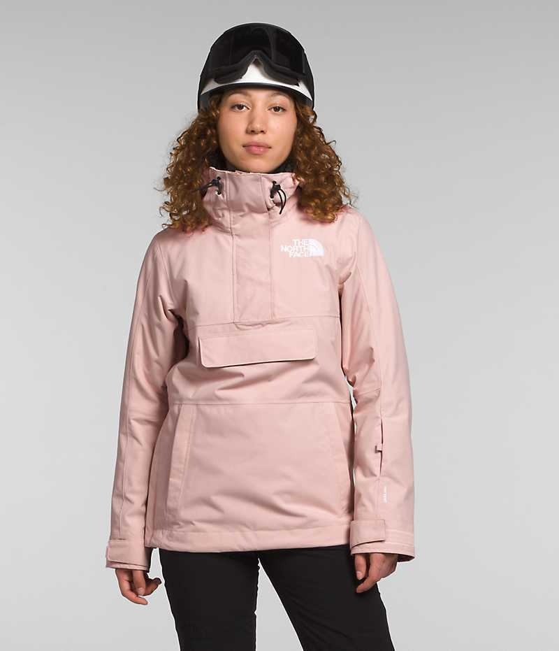 Vestes Isolées The North Face Driftview Anorak Femme Rose | FRANCE OEZSU