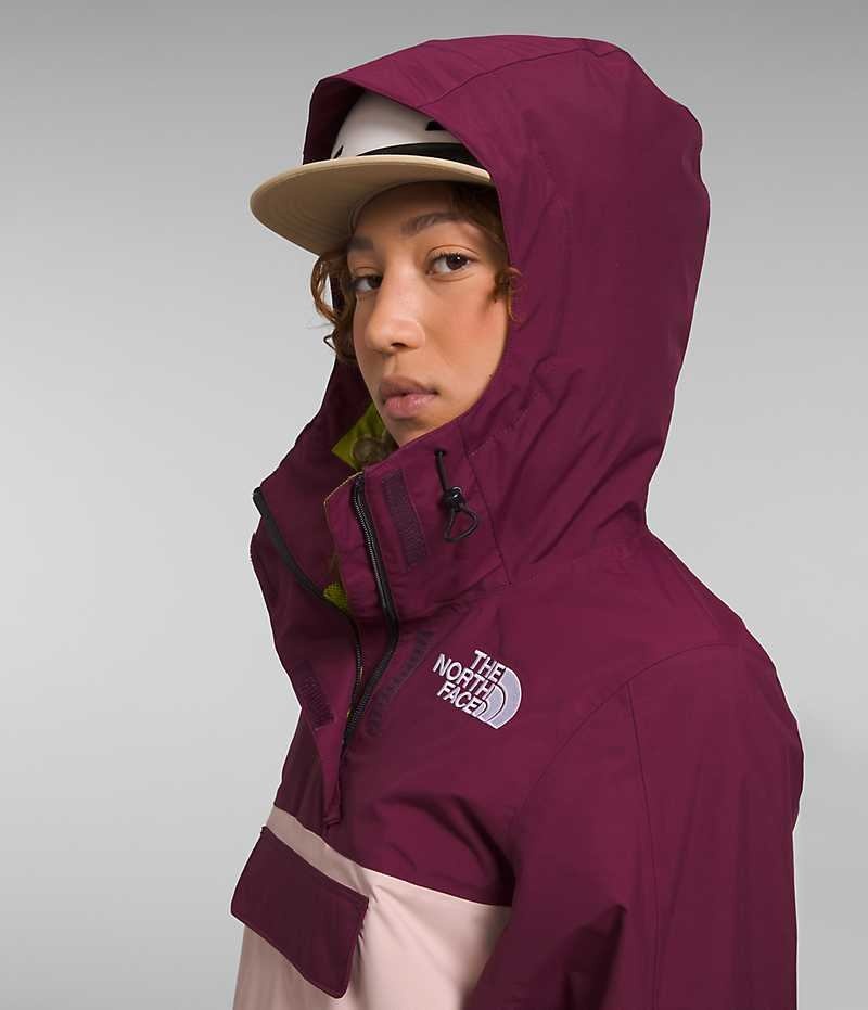 Vestes Isolées The North Face Driftview Anorak Femme Rose | PARIS XHZGE