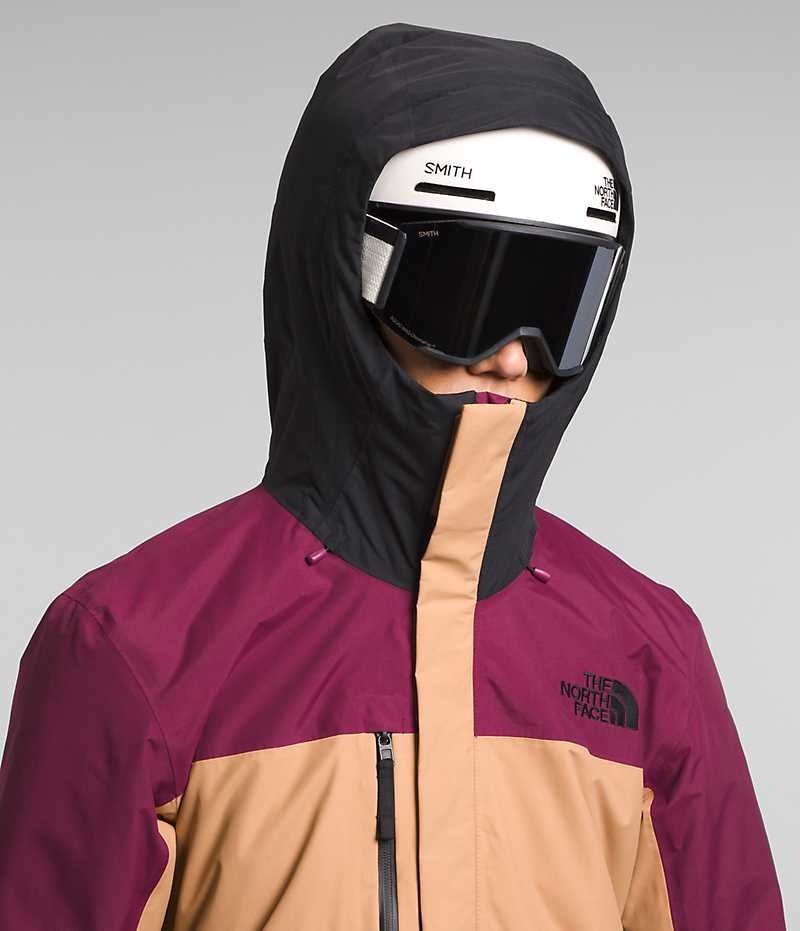 Vestes Isolées The North Face Freedom Homme Beige Fushia | PARIS EVTQC