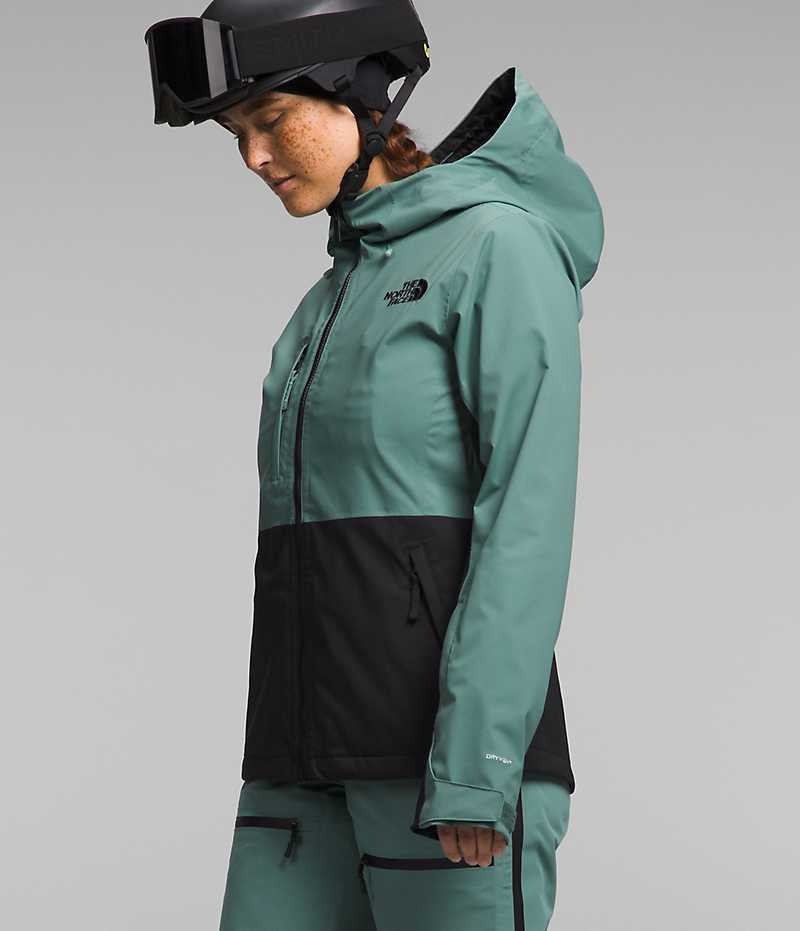 Vestes Isolées The North Face Freedom Stretch Femme Vert Noir | FR XGZVS