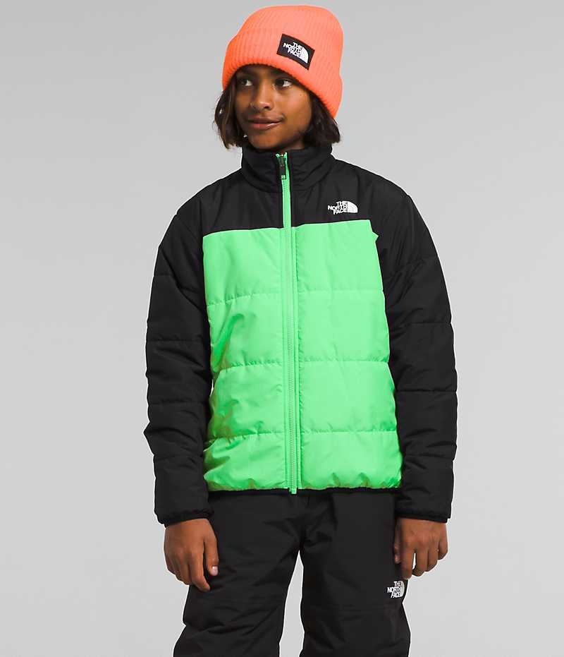 Vestes Isolées The North Face Freedom Triclimate® Garcon Vert Noir | PARIS RJUZQ