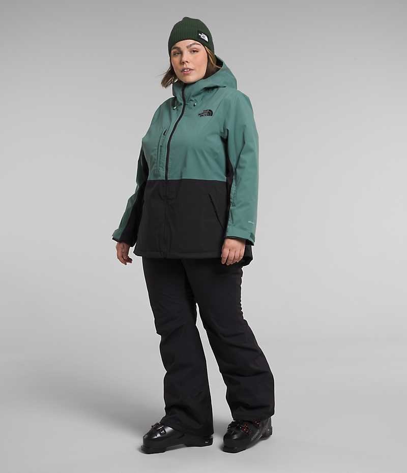 Vestes Isolées The North Face Plus Freedom Stretch Femme Vert Noir | PARIS JOCLM