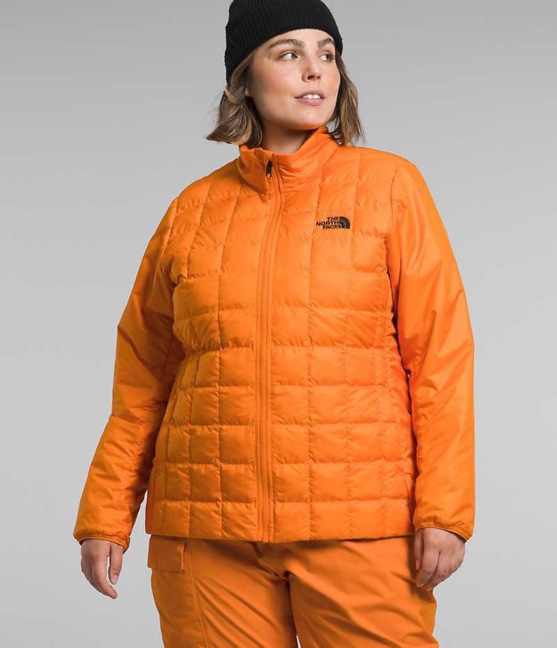 Vestes Isolées The North Face Plus ThermoBall™ Eco Snow Triclimate® Femme Menthe | FRANCE JKWEC